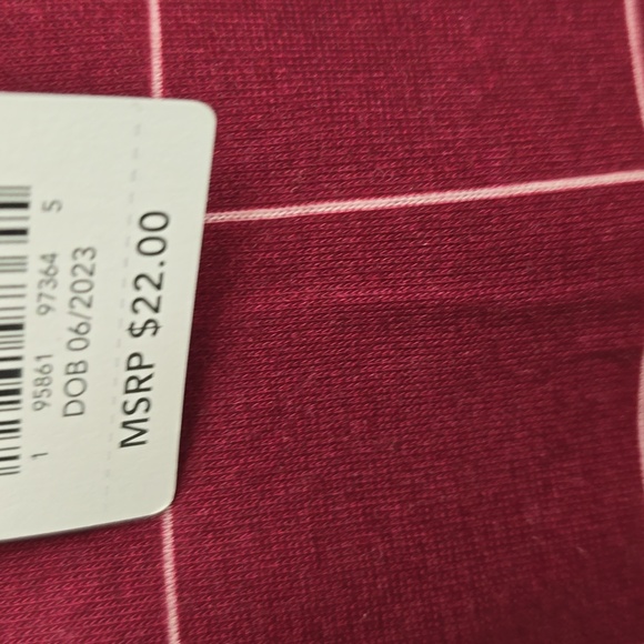 CARTER'S BABY ONE PIECE PAJAMAS WITH FEET, BURGUNDY PLAID BEAR SIZE 24 MONTHS - Picture 3 of 8